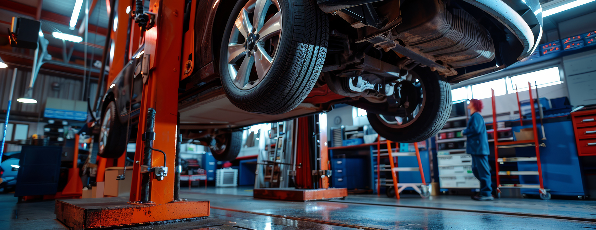 podnośnik dwukolumnowy